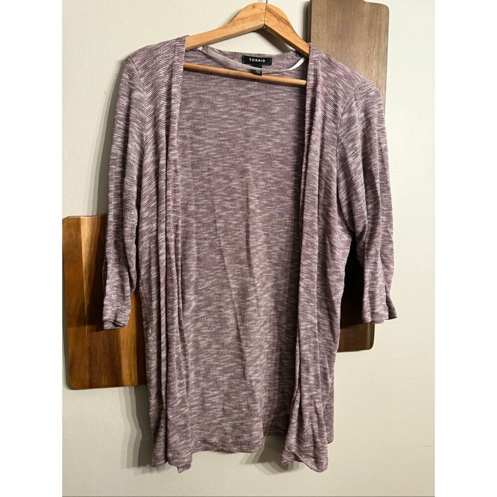 Torrid purple Cardigan Sweater Plus Size 0